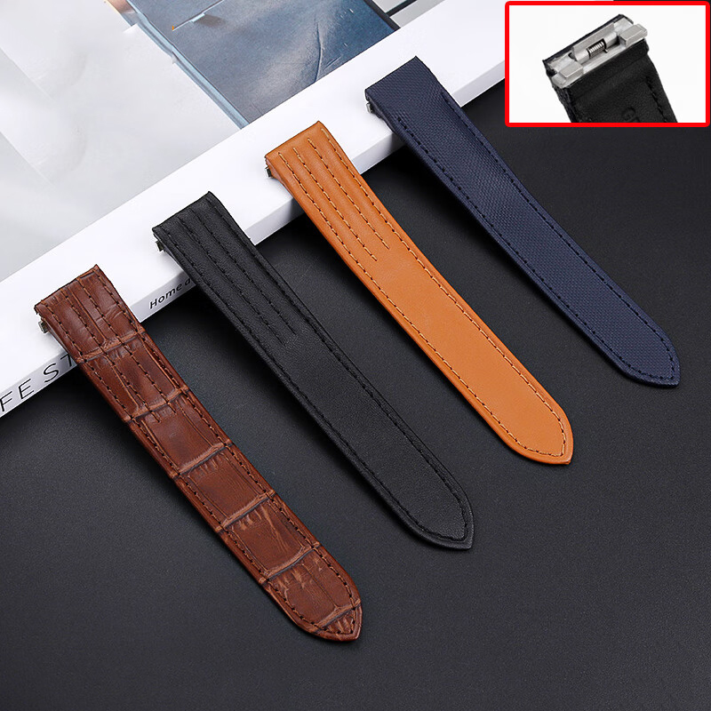 Correa de reloj de cuero de va - Leather Strap Quick Release reseña y precio