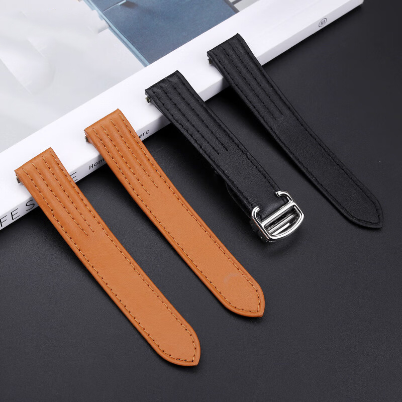 Correa de reloj de cuero de va - Leather Strap Quick Release reseña y precio