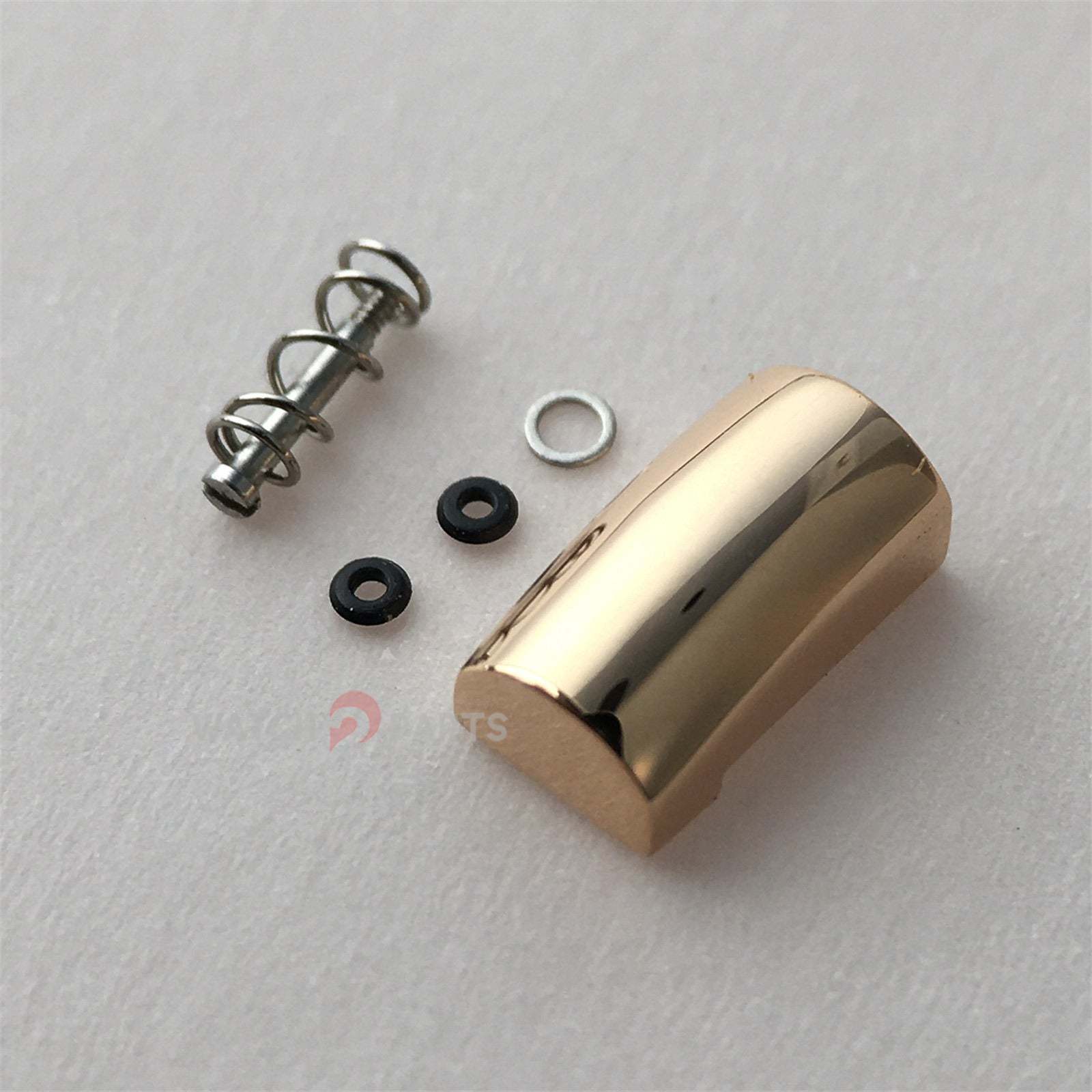 Empujador de reloj de oro de 1 - Cartier Watch Ballon Bleu reseña y precio