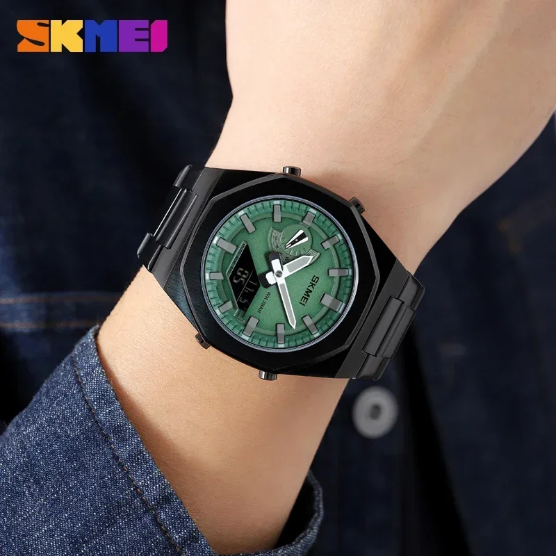 SKMEI-Reloj de pulsera deporti - Cartier Watch Santos reseña y precio