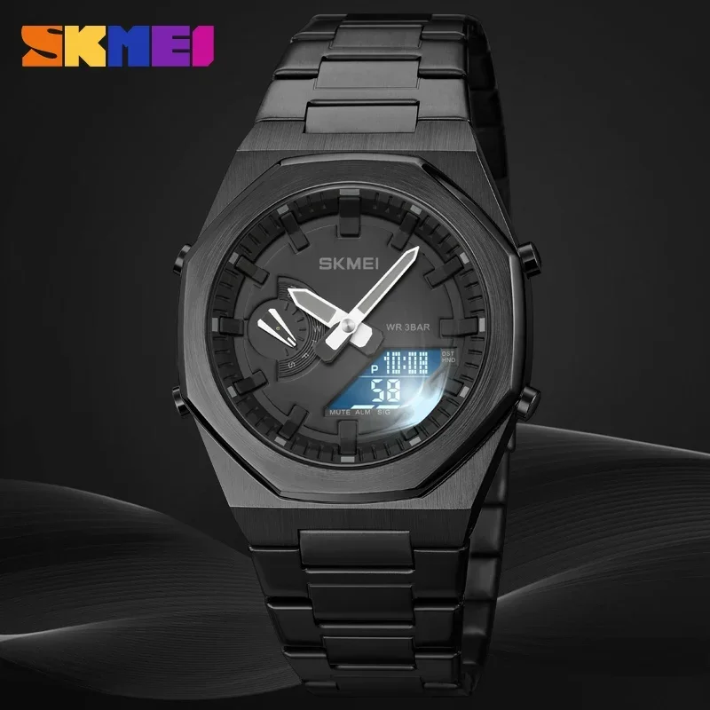 SKMEI-Reloj de pulsera deporti - Cartier Watch Santos reseña y precio