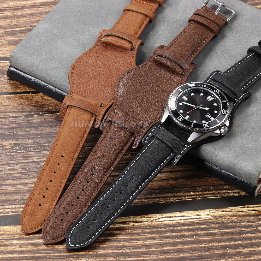 Correa de reloj de cuero genui - Omega Watch Speedmaster reseña y precio