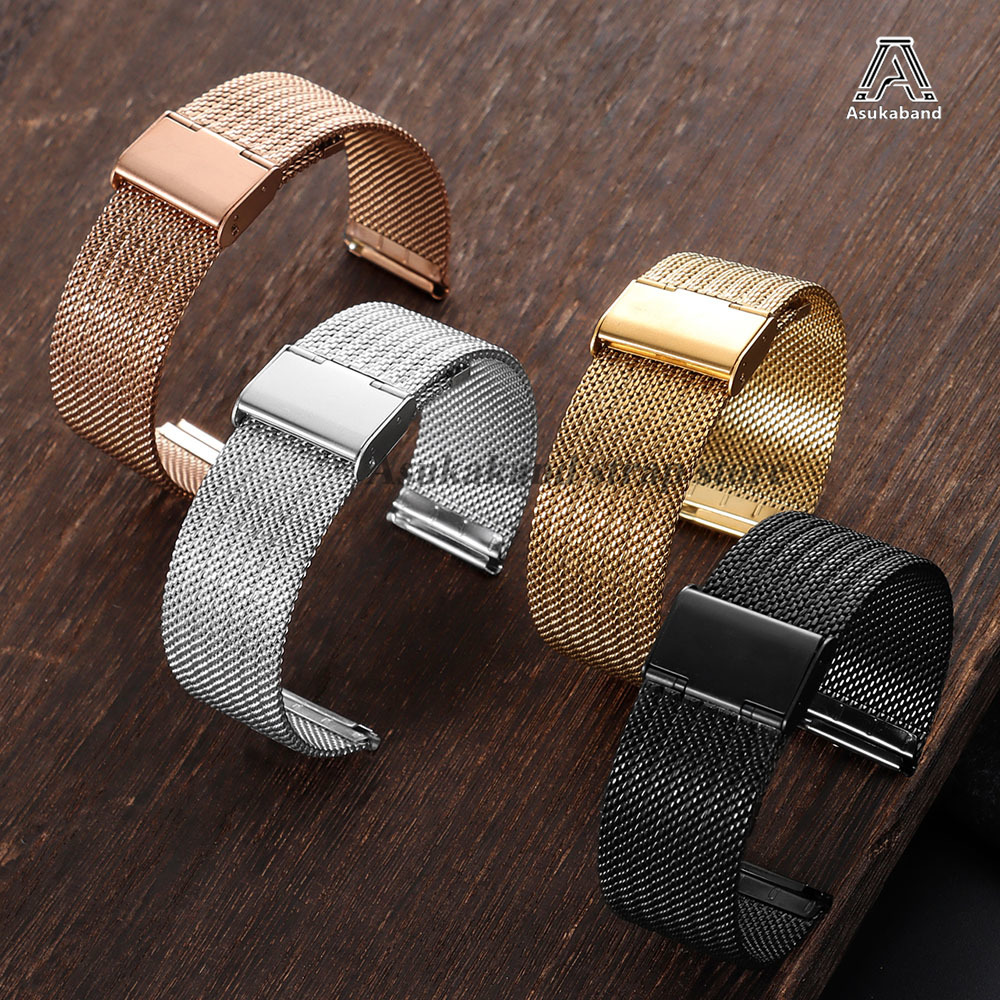 Correa de Acero Inoxidable Mil - Mesh Strap Metal reseña y precio