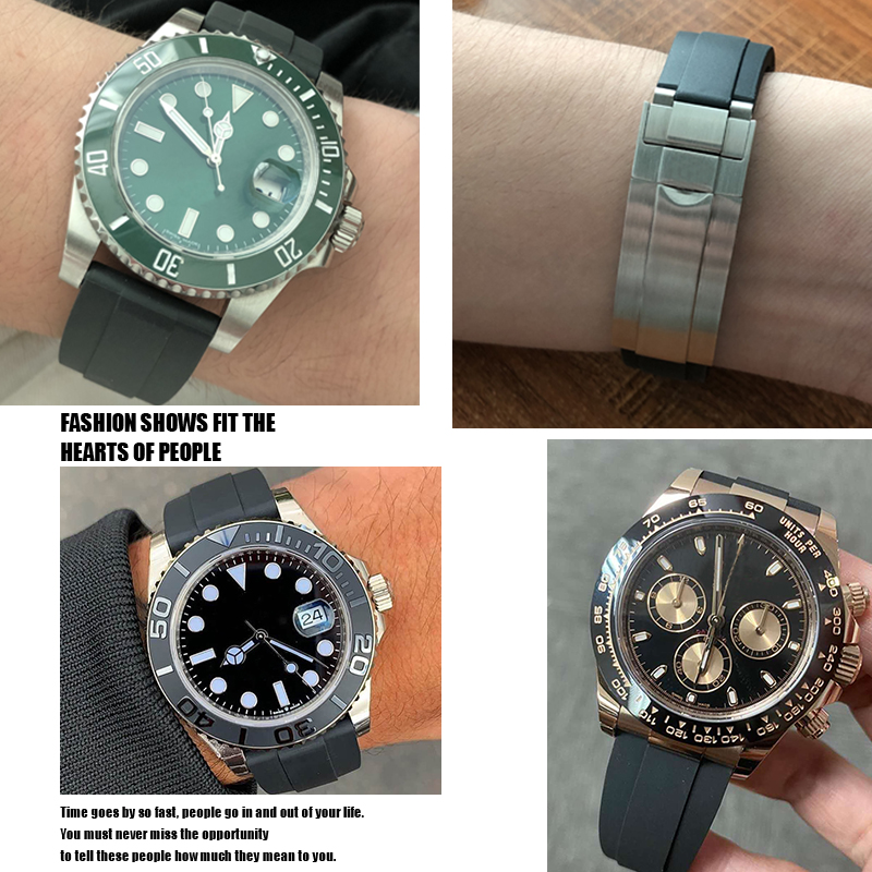 Correa de reloj de goma de 18m - Rolex Watch Submariner reseña y precio